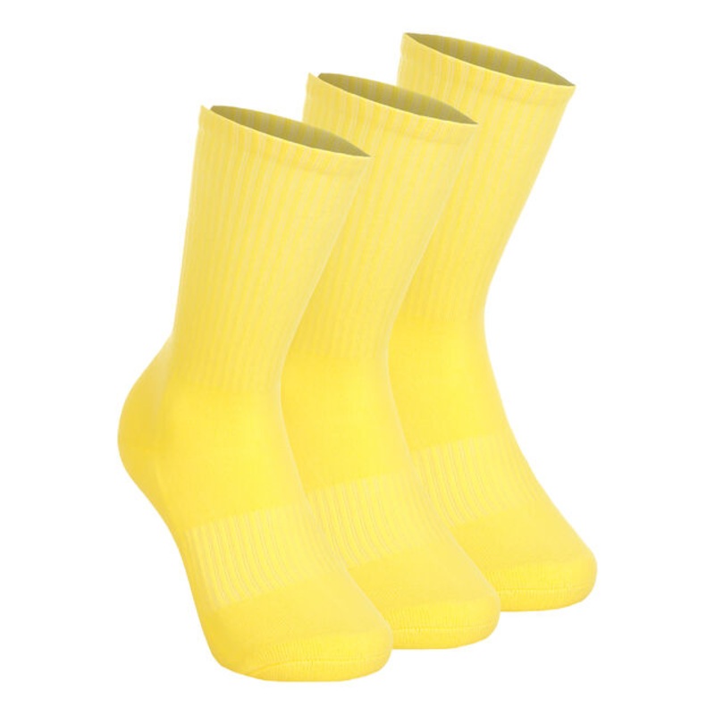 Tennis Socks 3 Pack – Yellow