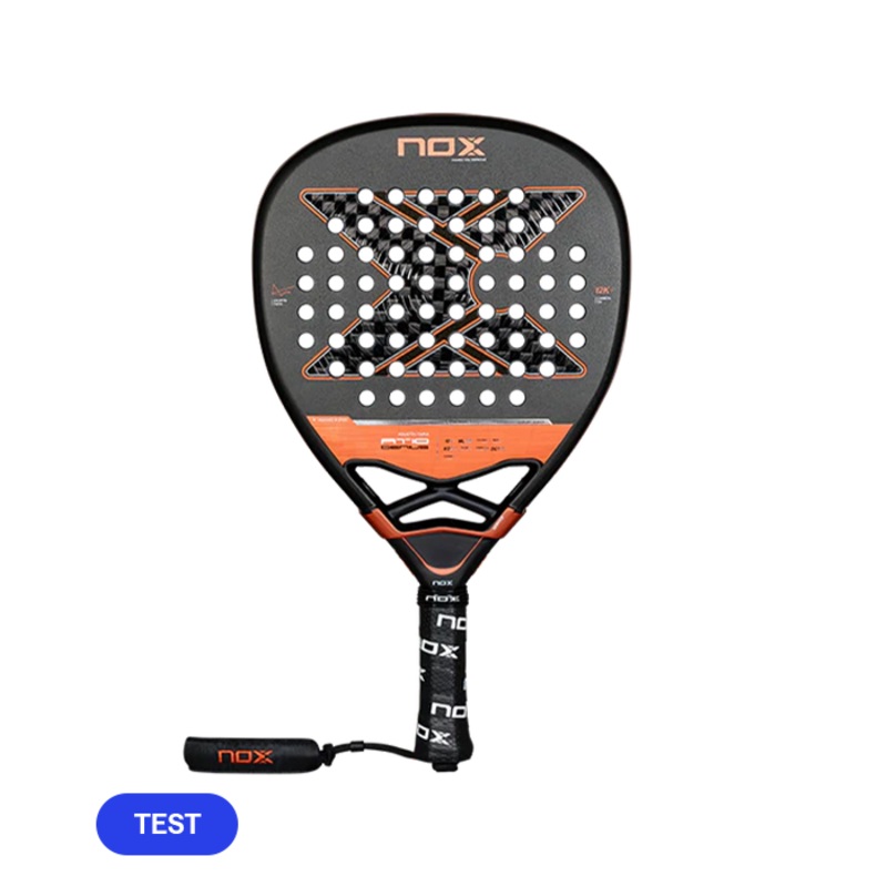 Pala de TEST NOX AT10 Attack 12K 2025 Agustn Tapia