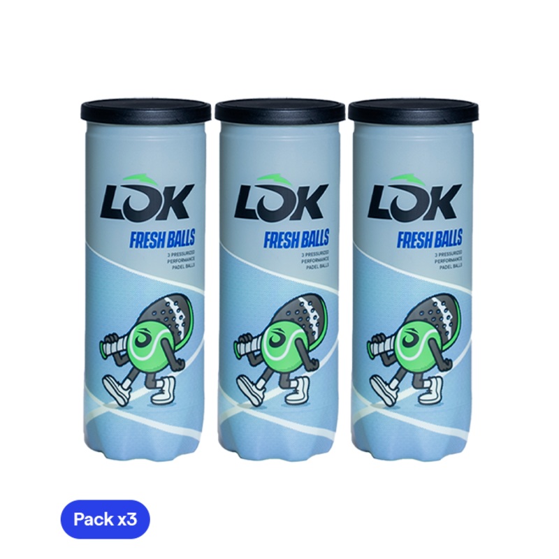 Pelotas Lok Fresh (Pack x3)