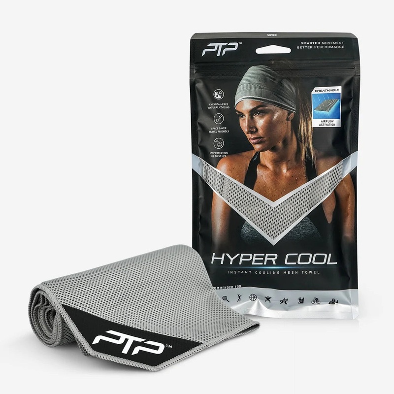 PTP Hyper Cool Towel Grey|Grey