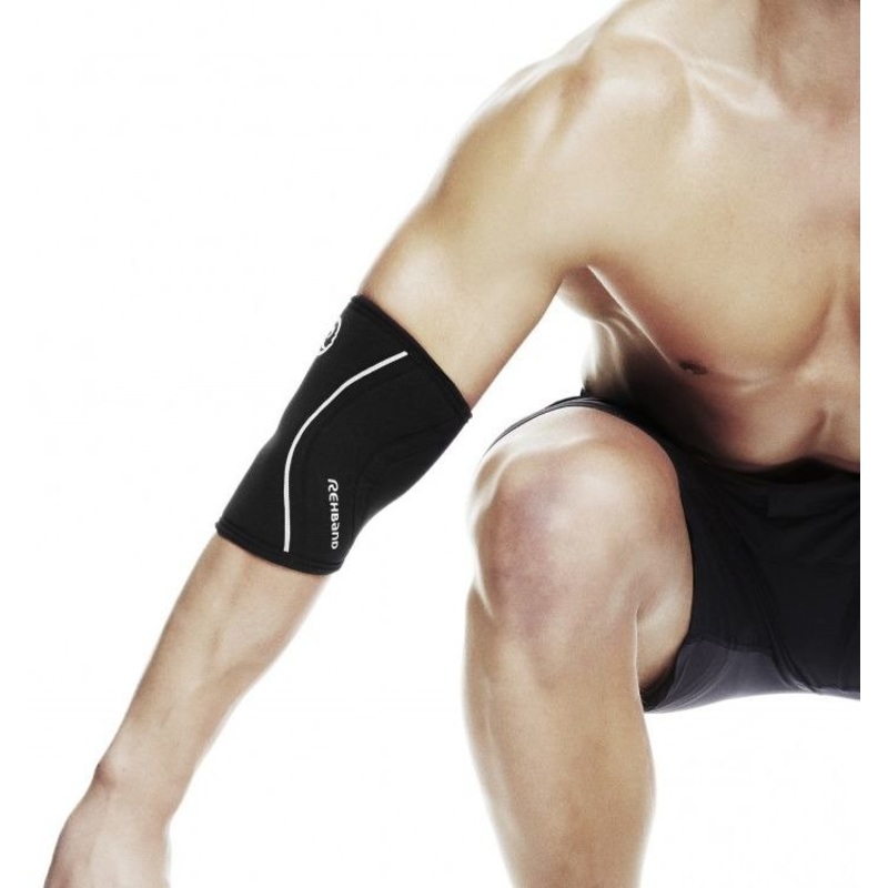 Rehband RX Elbow Sleeve 5mm R-102306-01 BLACK