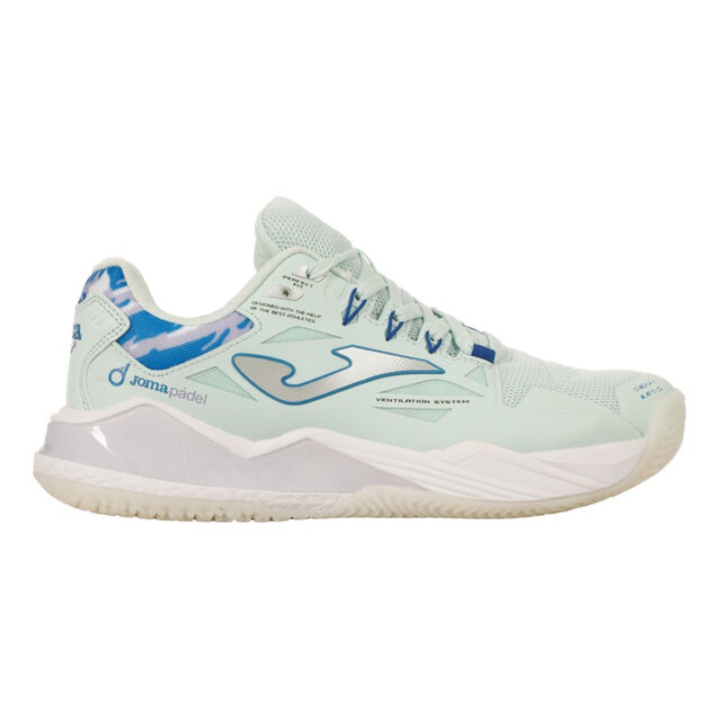 Spin Padel Shoe Women – Light Blue, Lilac