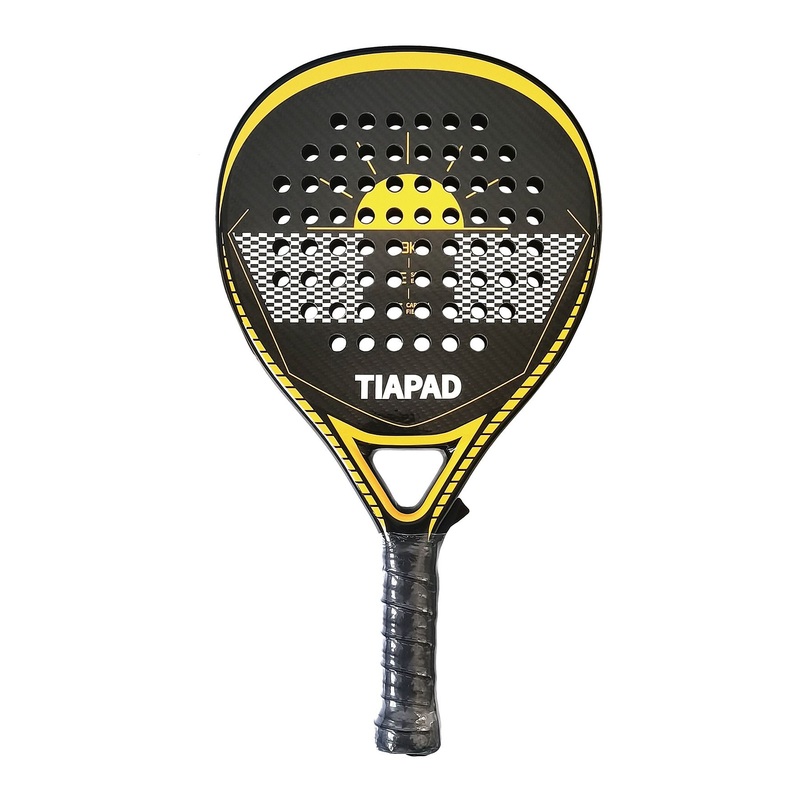 12K Carbon Fiber Grip Racket Padel 3K Carbon Fiber Diamond Padel Racket Customized Wholesale Bull Padel Racket