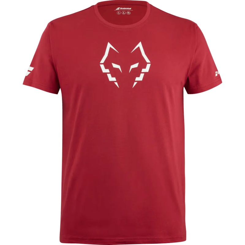 BABOLAT COTTON TEE LEBRON RED T-SHIRT 2024