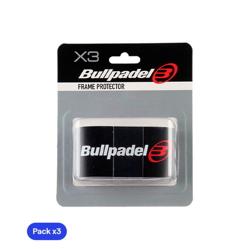Blster Protector Bullpadel Negro (Pack x3)