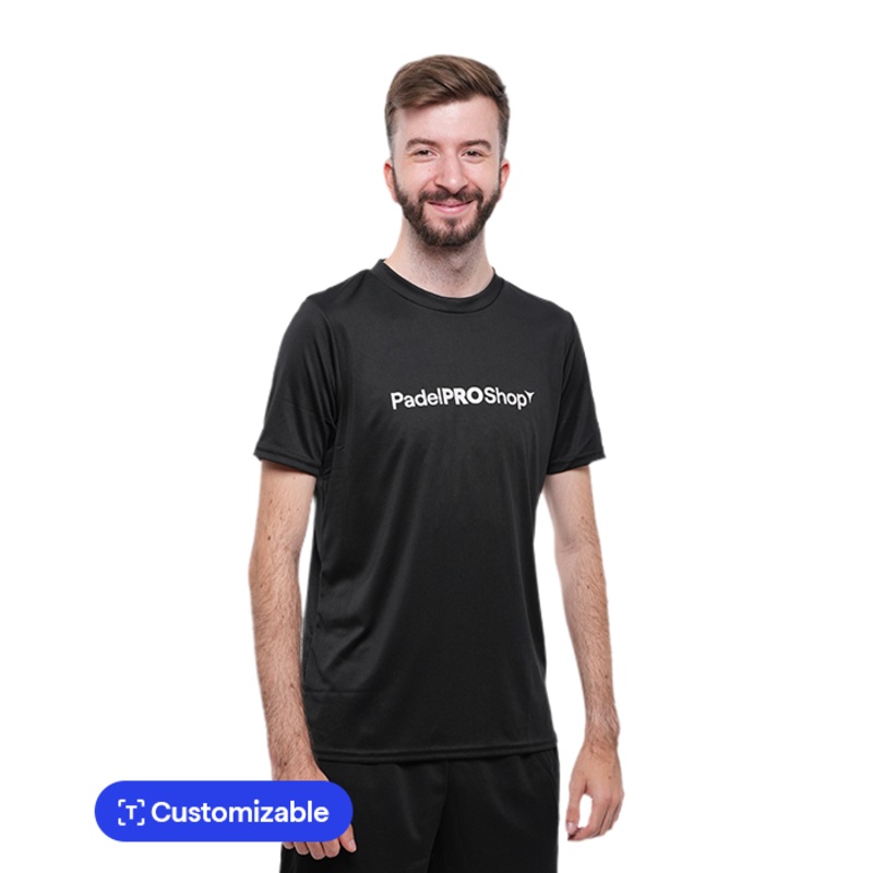 Camiseta Technical PadelPROShop  Negro 2025