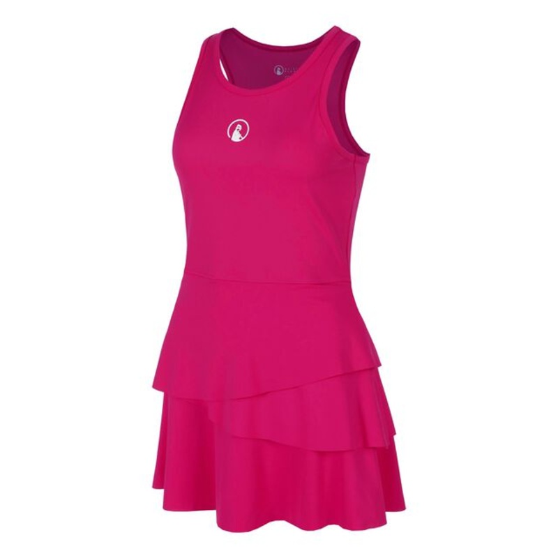 Create Flounce Dress Women – Pink, White