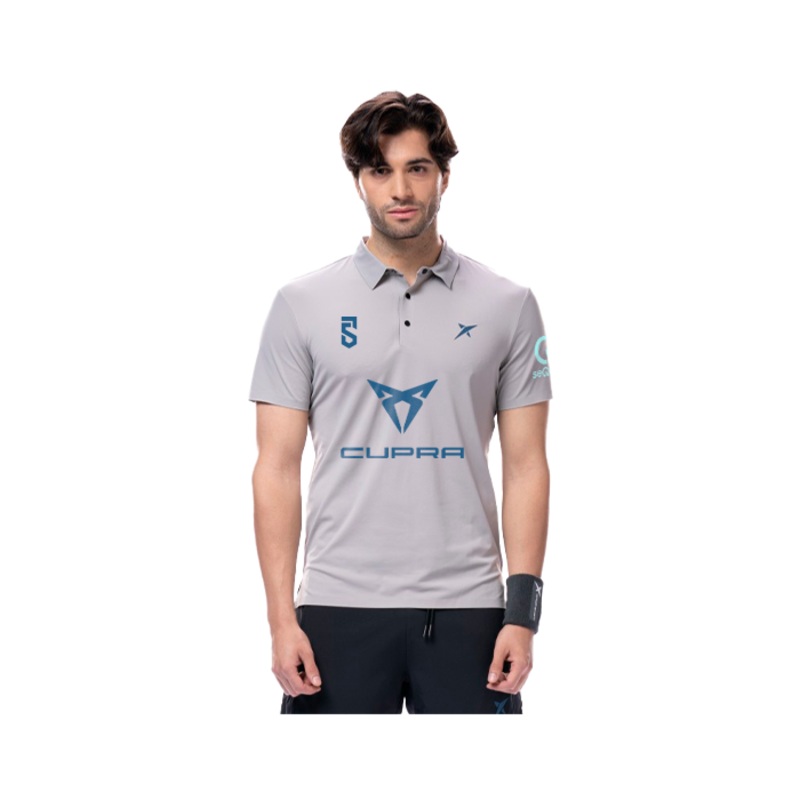 Polo Drop Shot Taiga Gris Jon Sanz
