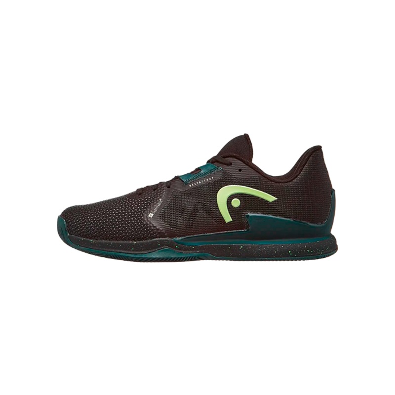 Zapatillas HEAD Sprint Pro 3.5 SF Clay Black/Forest Green