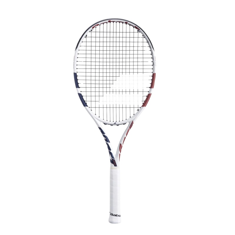 Babolat Boost Drive Tennis Racket – Strung – White