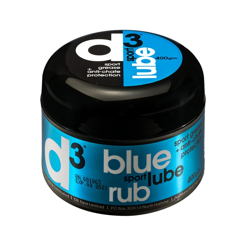 D3 Blue Sport Lube Rub|White|200g