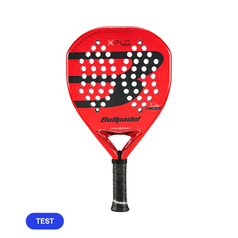 Pala de TEST Bullpadel XPLO Comfort 2025 Martn Di Nenno