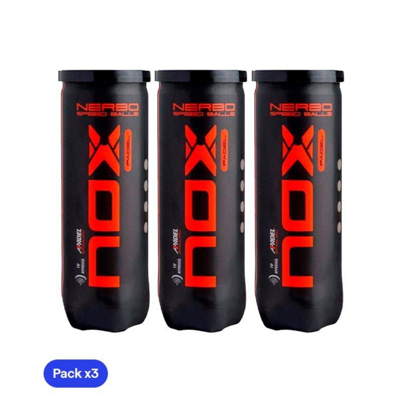 Pelotas Nox Nerbo (Pack x3)