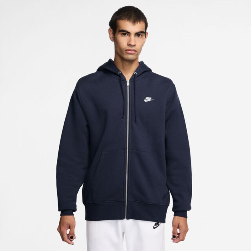 Club Bb Full-Zip Hoodie Men – Dark Blue