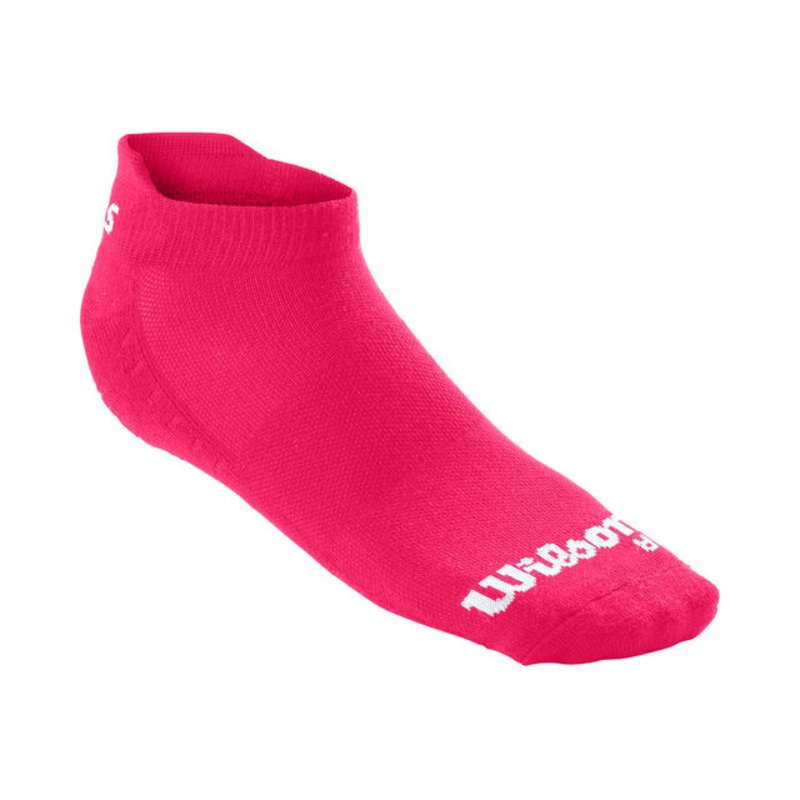 Kaos II No Show Tennis Socks – Red, White