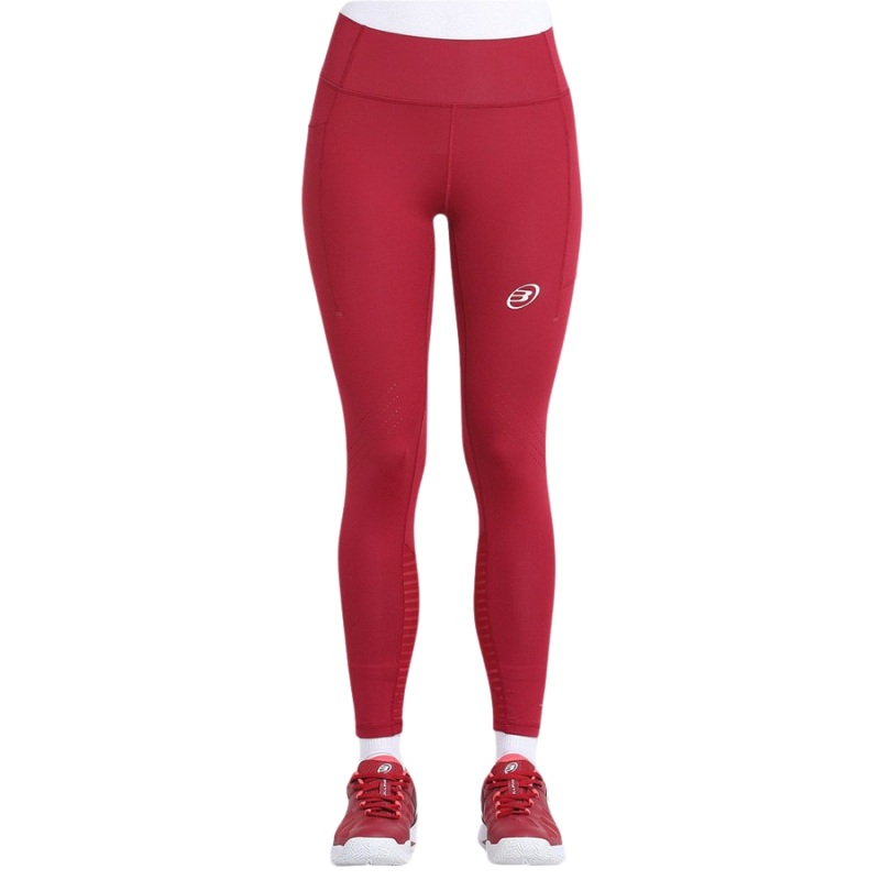 Legging Bullpadel Erais Rouge Femme
