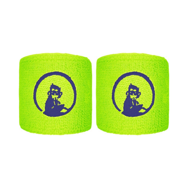 Short Wristband 2 Pack Unisex – neon green, dark blue