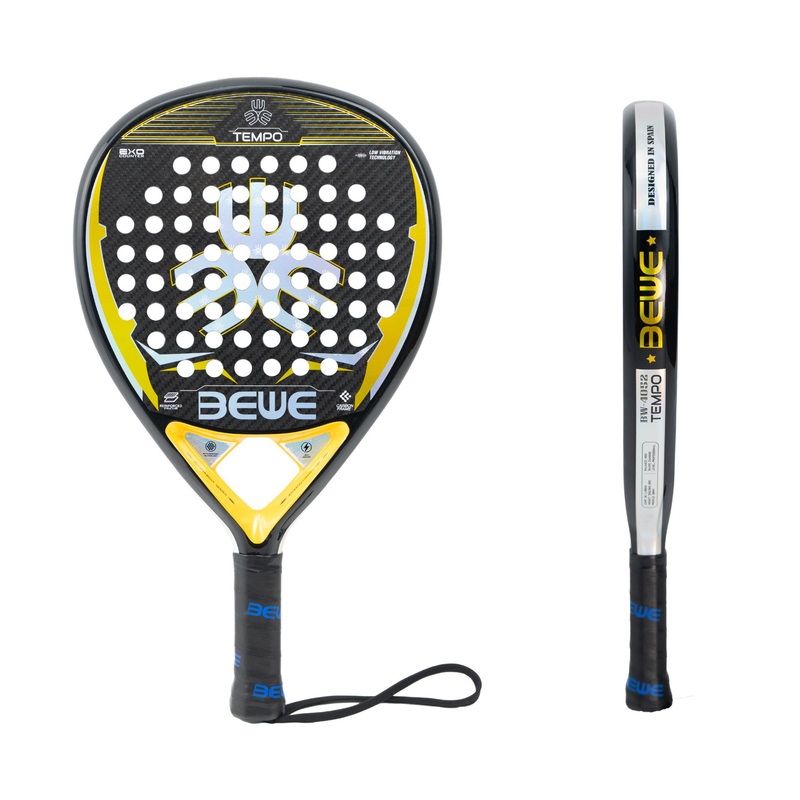 2025 High Quality Fiber Glass Full Carbon 3K 12K 18K Custom Padel Racket