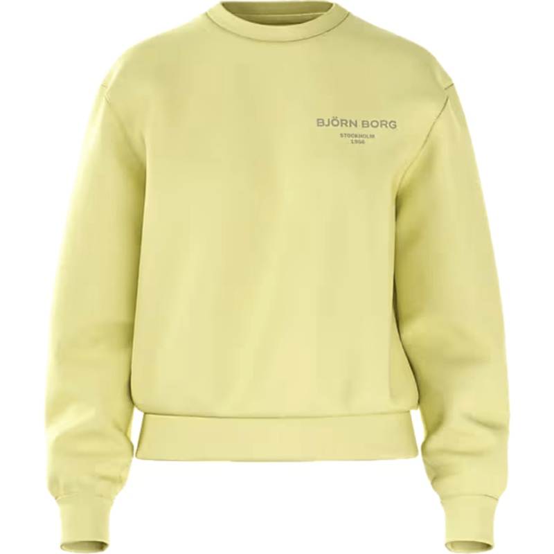 Bjrn Borg W Essential 1 Sweatshirt Yellow