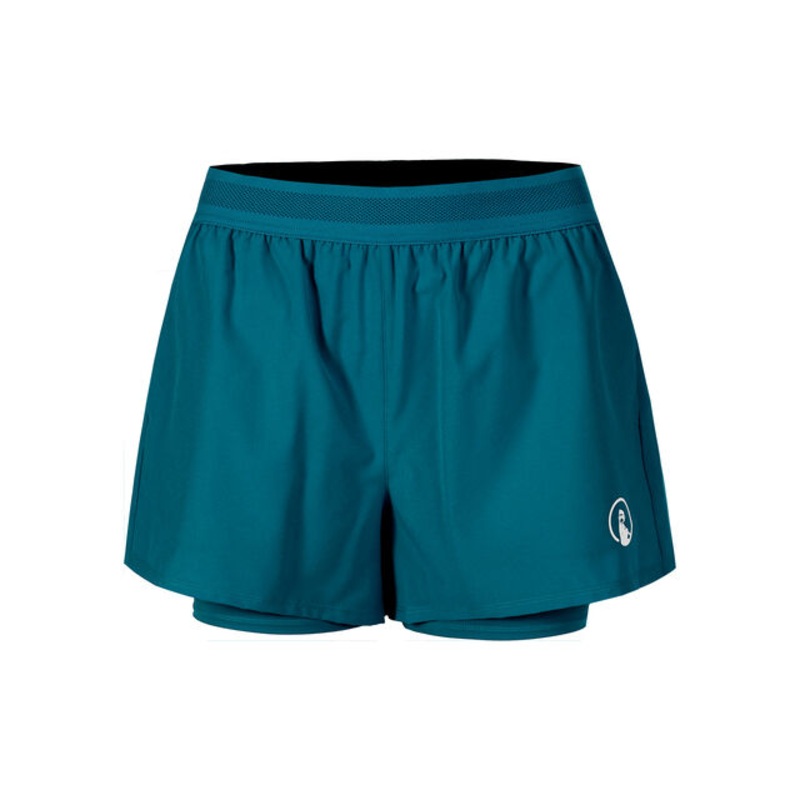 Create Rematch 2in1 Shorts Women – Petrol, White