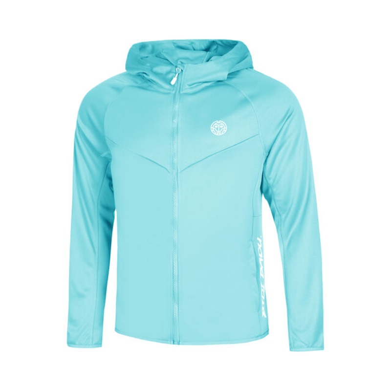 Crew Hood Training Jacket Boys – Light Blue