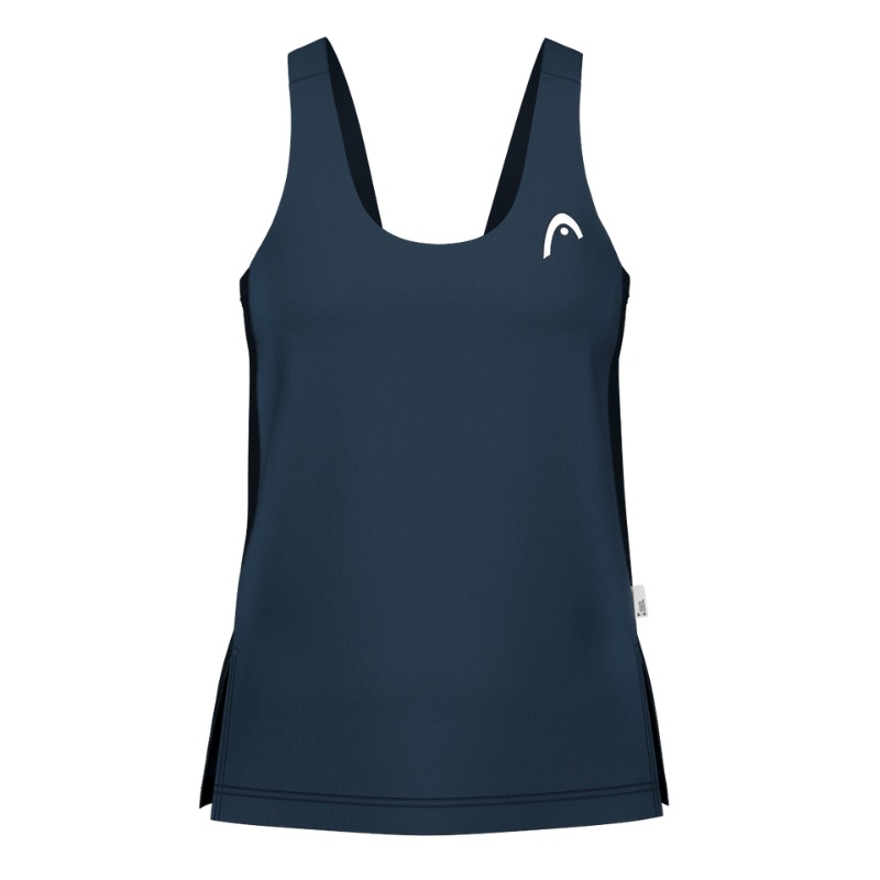 Dbardeur Head Spirit Tank Top Bleu Marine Femme