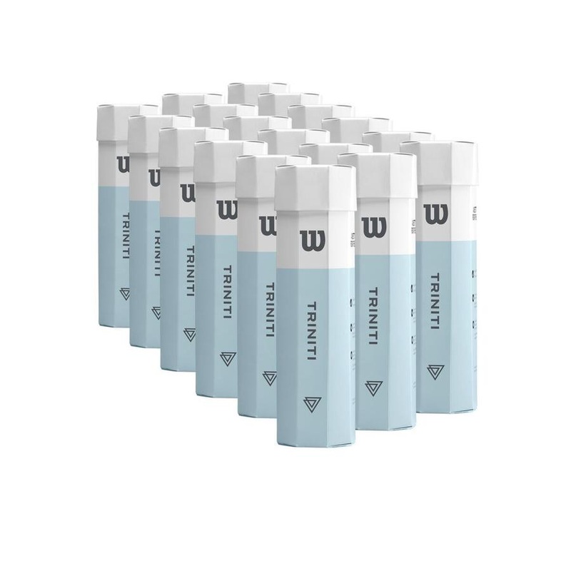 Wilson Triniti Tennis Balls – 18 Sleeve Case