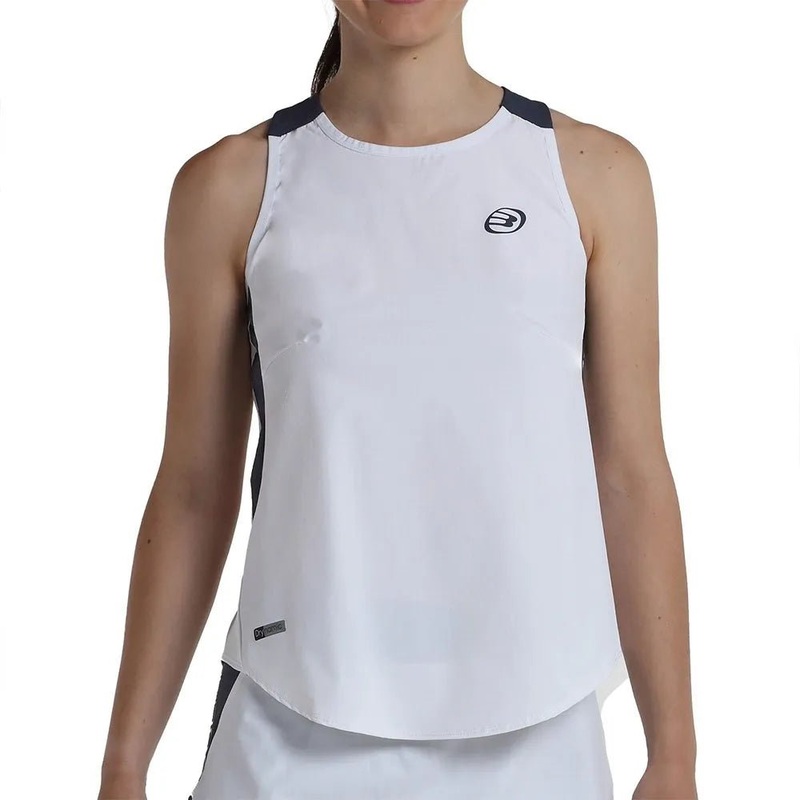 Bullpadel Neuman Shirt|White|Blue|XS|S|M|L|XL|XXL