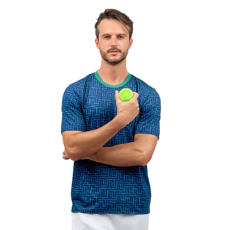 inPhorm NYC Men’s Short-Sleeve Crew Neck – UV Protection, Antimicrobial
