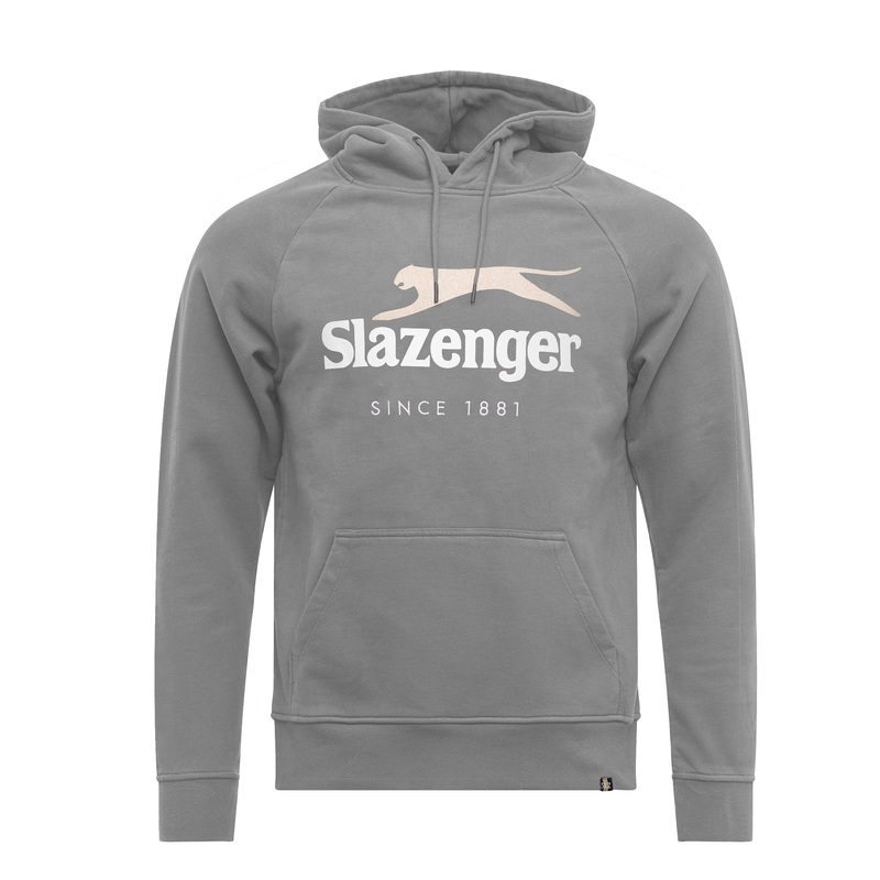 Sweat Slazenger Denis Hoodie Heather Gris