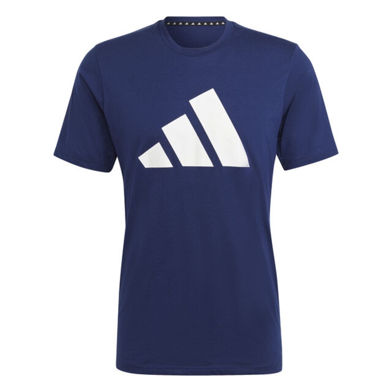 Training Essential Feel Ready Logo T-Shirt Men – Dark Blue, White