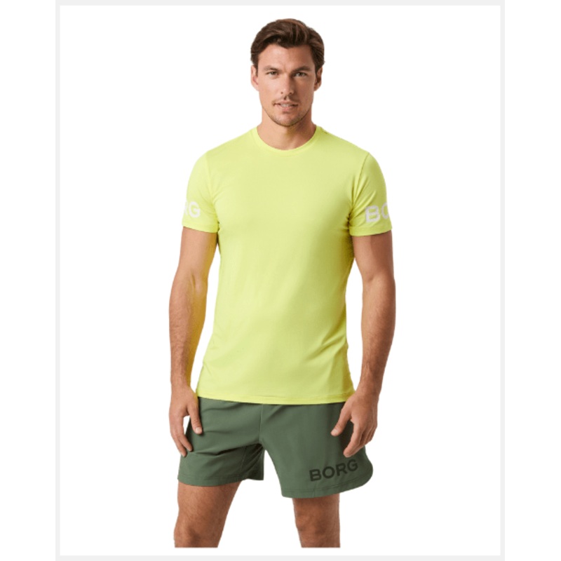 Bjrn Borg T-shirt Men Yellow|S|M|L|XL|XXL