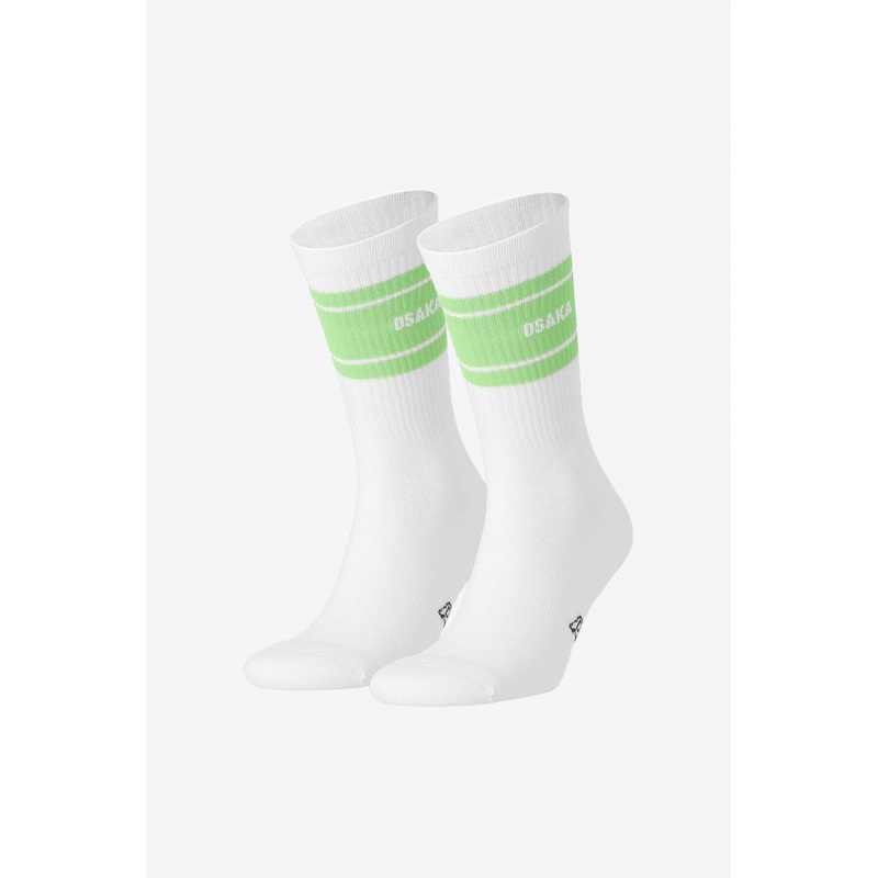 Osaka Colourway Socks Duo Pack | Cream Jade