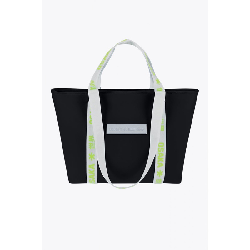 Osaka Neoprene Tote Bag | Black