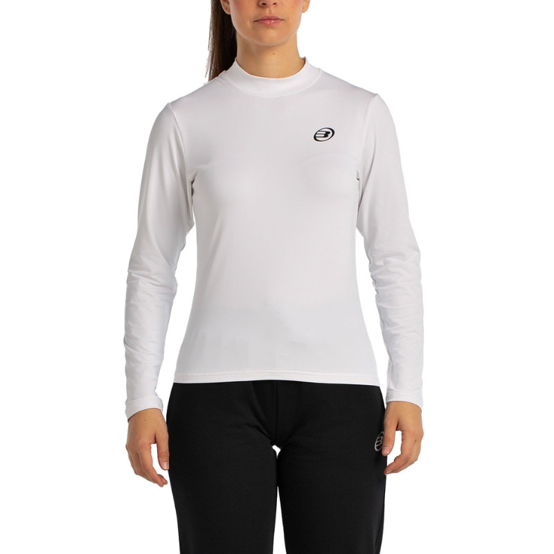 T-shirt  manches longues Bullpadel Beldo Blanc Femme