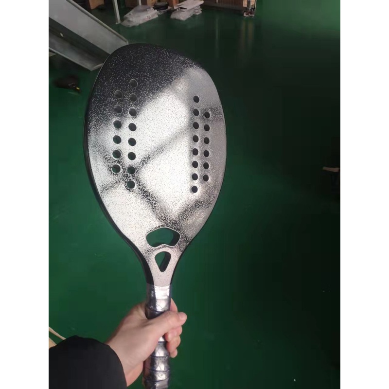2022 Latest Composite Surface Padel Paddle Beach Tennis Rackets with High Quality EVA Core
