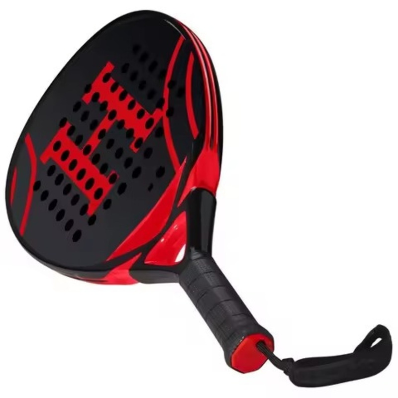 Anxspin Hot Selling 18K 3K Carbon Paddle Racket Soft EVA Beach High Quality Padel Tennis Equipment Badminton Shuttlecock Beach Tennis Racket