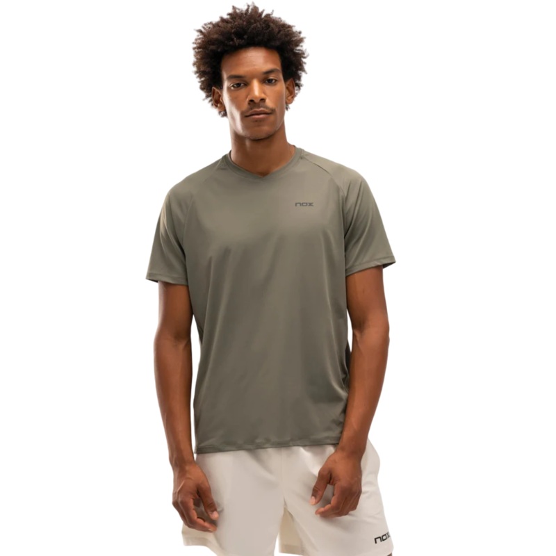 Nox Padel Shirt Pro Fit – Men – Olive Green