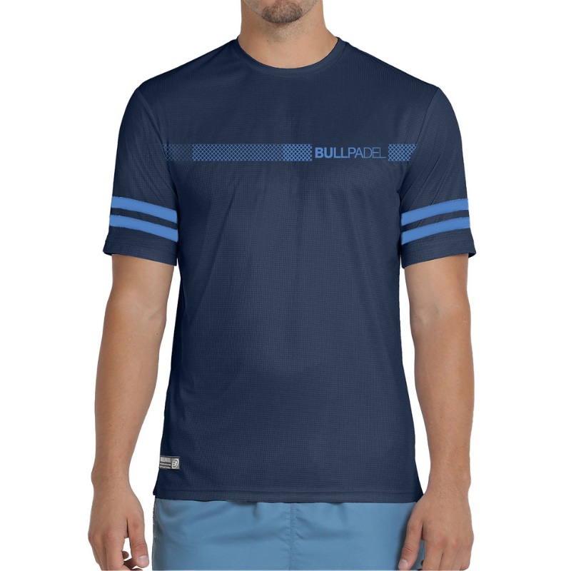 T-shirt Bullpadel Berro Bleu Marine