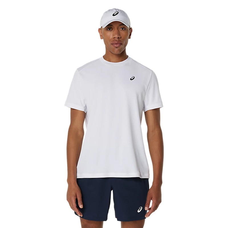 Asics Court Short Sleeve T-Shirt White