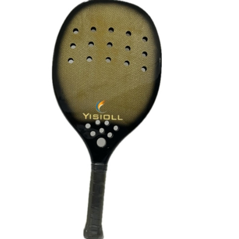 Best Quality Fashion Face Padel Racket Carbon Fiber Sports Carbon Fiber EVA Racket Beach Tennis Profissional Beach Tennis Racket Set