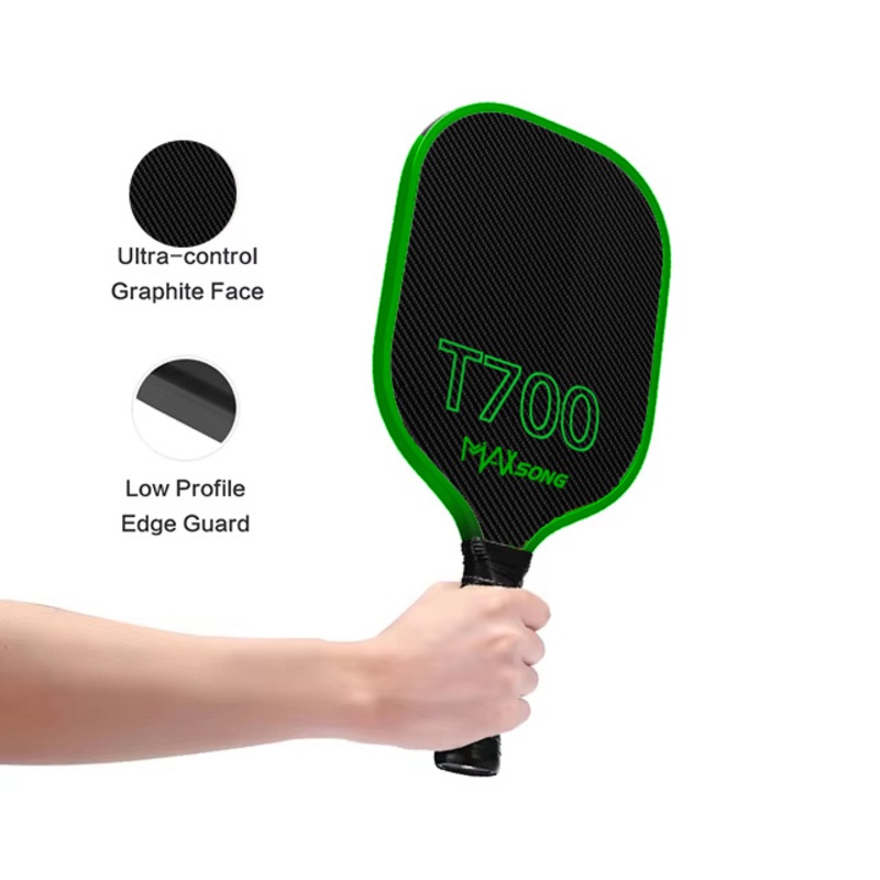 Customized Products T700 Carbon Fiber Thermoforming Pickleball Racket Custom Logo/OEM Carbon Fiber