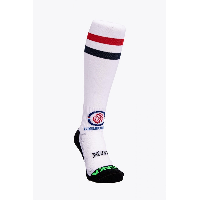 Luxembourg Field Hockey Socks | White