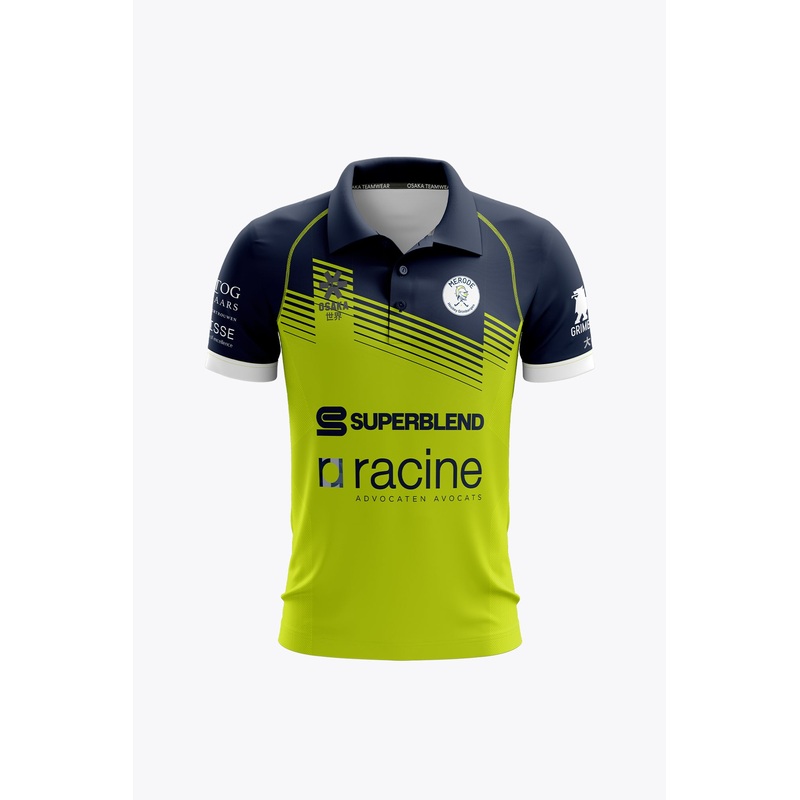 Merode Women Polo Jersey | Navy-Lime