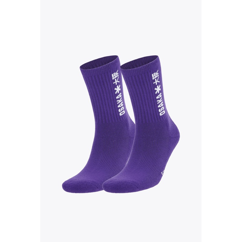 Osaka Duo Pack Sports Socks | Purple