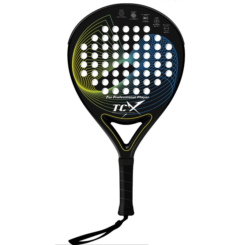 2022 New Design OEM Acceptable Full Carbon Fiber with Carry Bag Beach Tennis Rackets