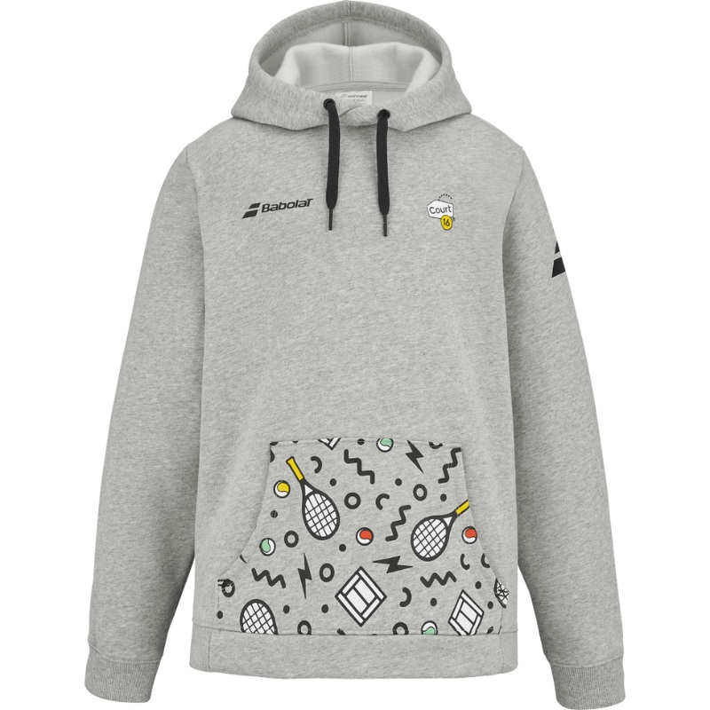 Sweat Babolat Exercise Hood C16 Gris Junior 2025