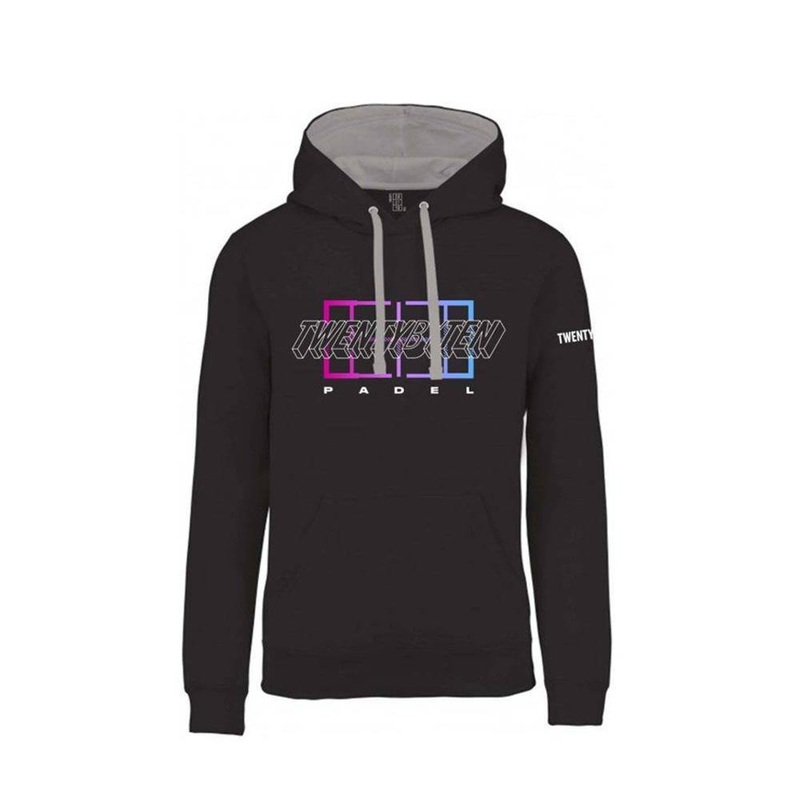 Sweat TBT  Padel Wear Twenty by Ten Effet 3D Noir